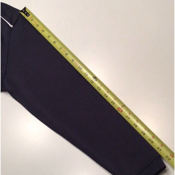 Masters Tech Collection Youth Boys Navy Blue Half Quarter Zip Pullover Size XL - Picture 8 of 9